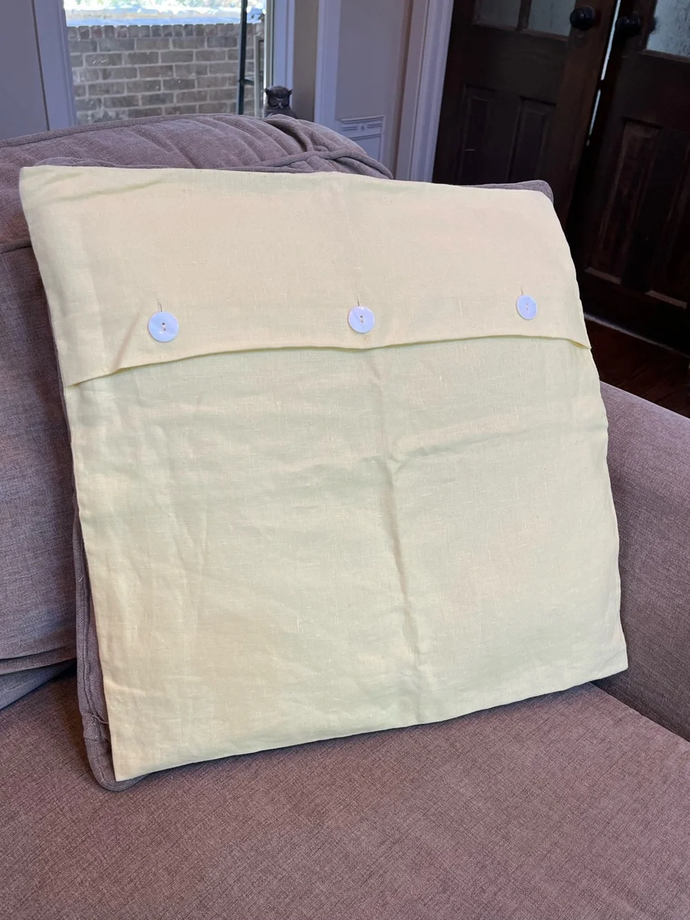 Pottery Barn Linen Pillow Sham 20